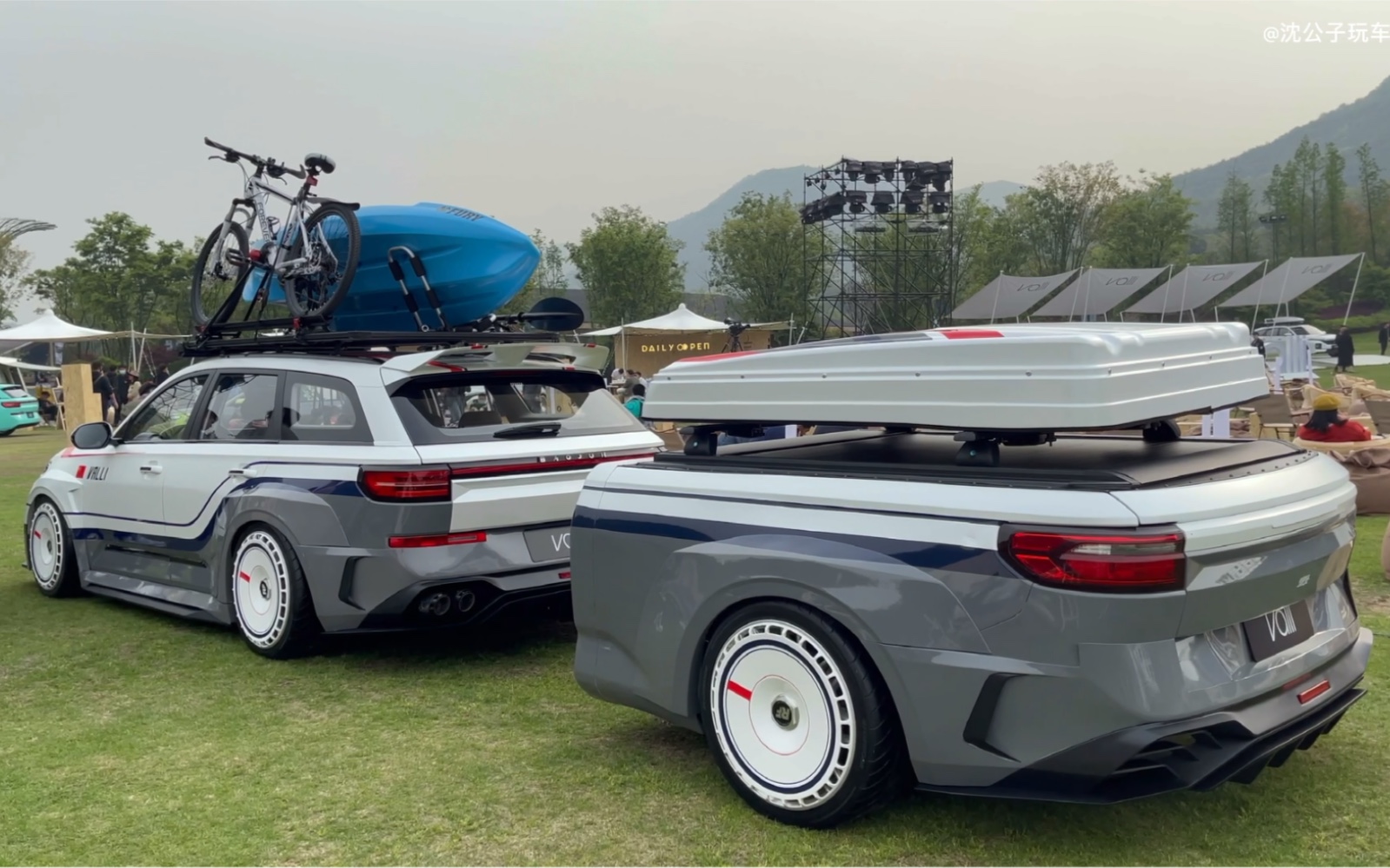 活动作品参加新宝骏valli的新车发布会见到了yyds溜溜哥