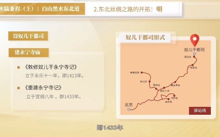 东北亚丝绸之路:水陆兼程白山黑水东北道(上)哔哩哔哩bilibili