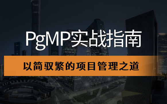 PgMP实战指南,让复杂项目变得游刃有余的秘诀哔哩哔哩bilibili