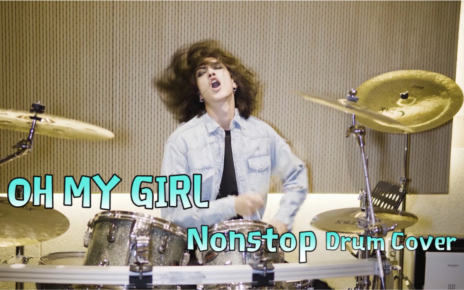 drum尊ohmygirlnonstopdrumcover