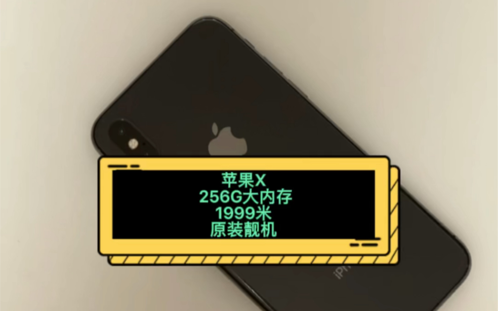1999米苹果x 256g大内存 原装靓机 爱思全绿 功能全好 售后质保