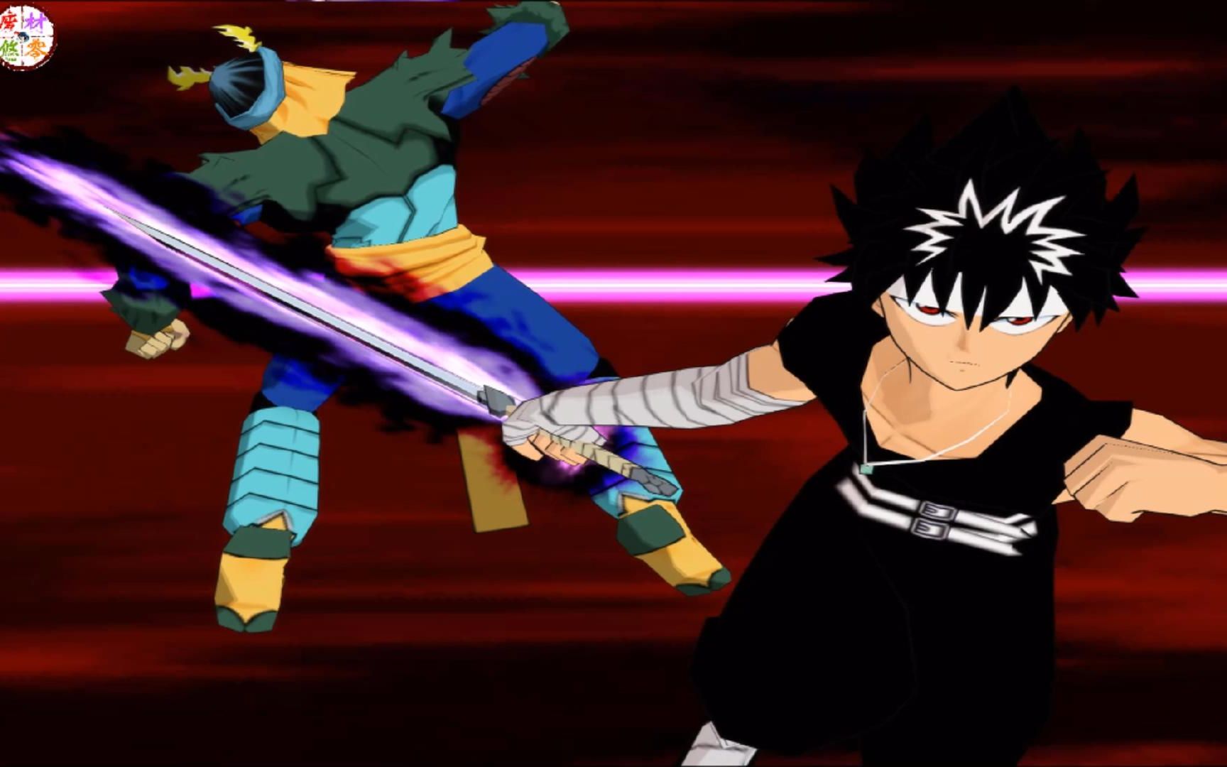 【废材悠零】ps2《幽游白书forever》飞影一击必杀演示 邪王炎杀黑龙