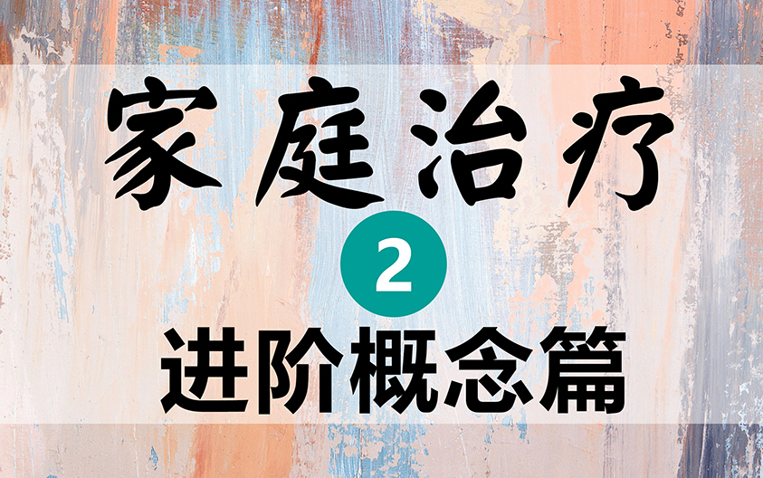 [图]家庭治疗理论及实操技能-进阶篇-后现代取向家庭治疗、萨提亚治疗模式、自我分化