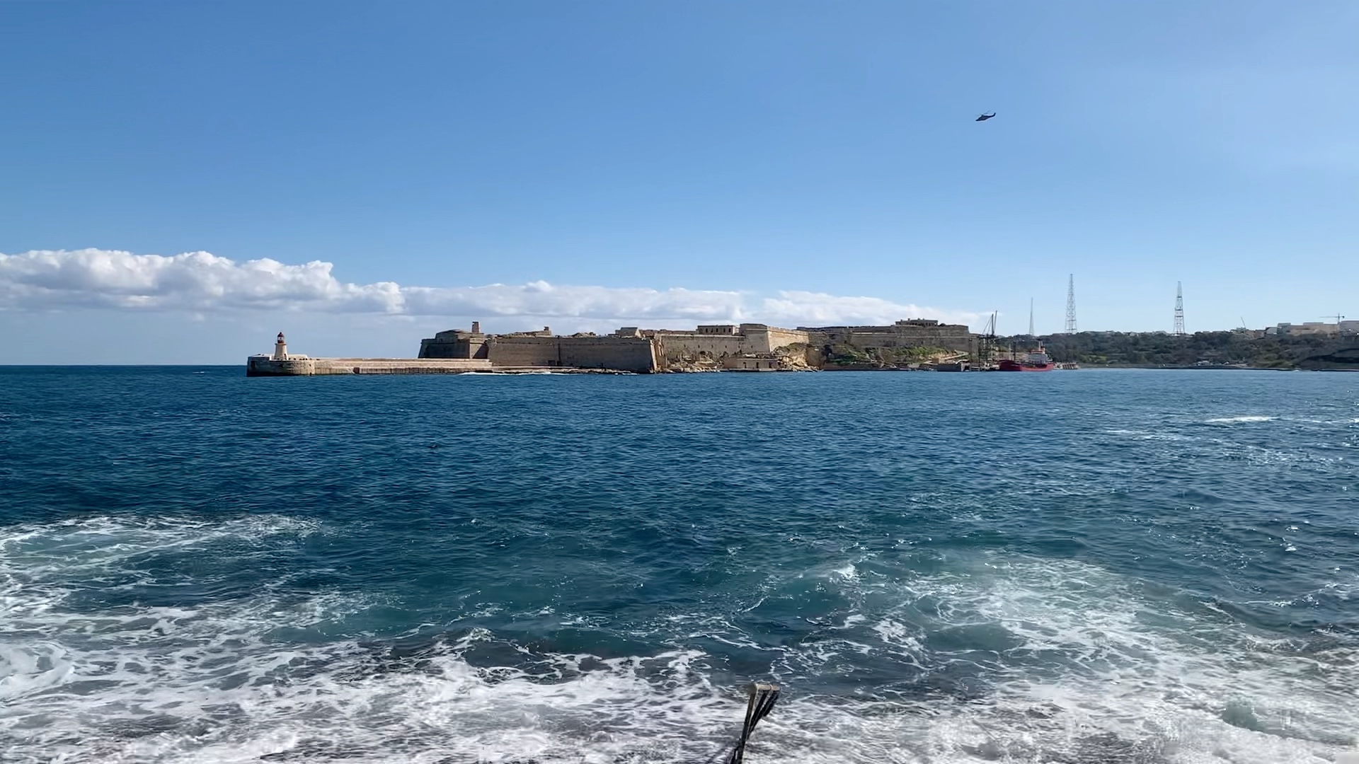 马耳他瓦莱塔的海边