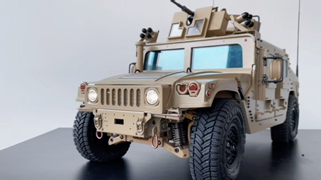 rc遥控装甲悍马m1114首秀