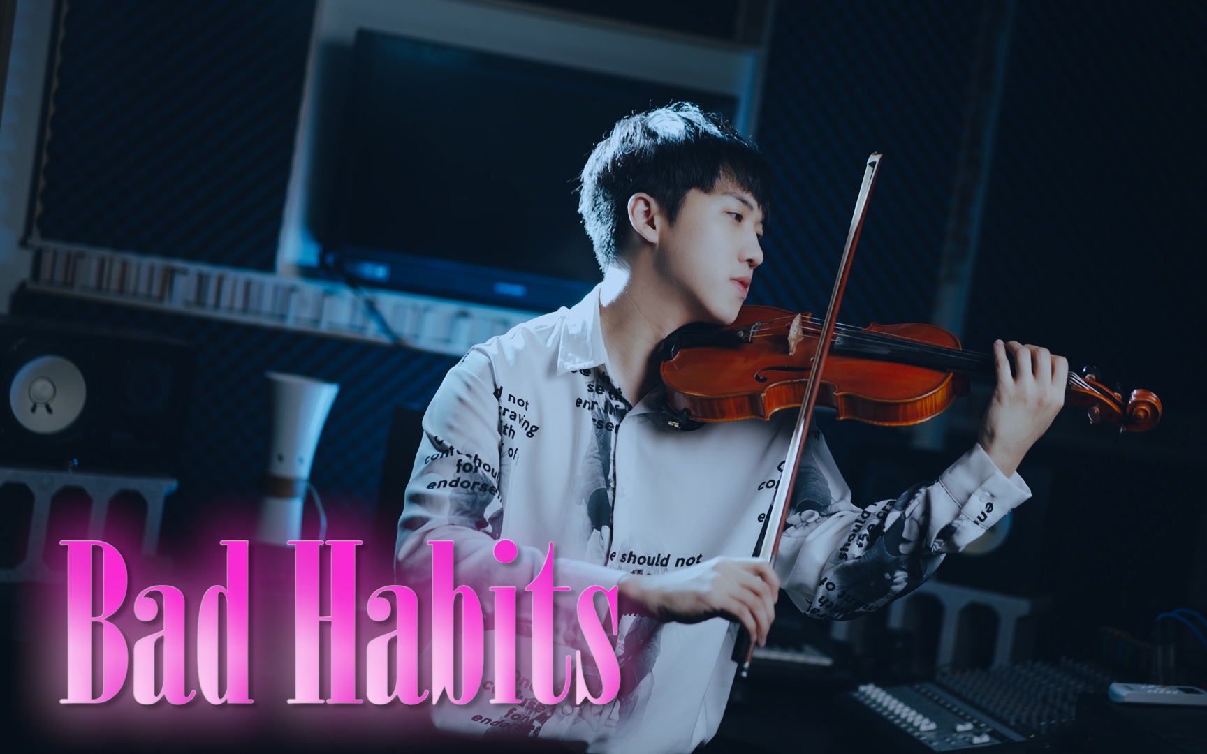 [图]黄老板的坏习惯《Bad Habits》小提琴版