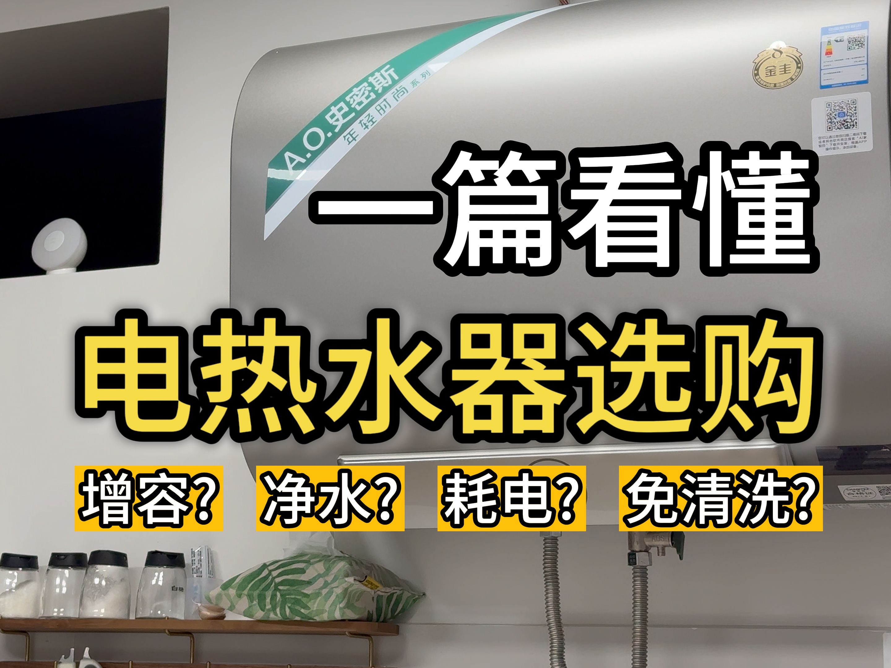 60L热水器放出600L水?免清洗都是骗人的?剖机实测,破解电热水器花招宣传!哔哩哔哩bilibili