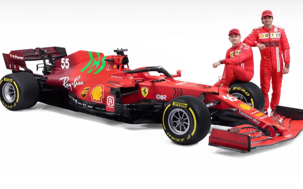 终于来了!法拉利2021赛季新车sf21!