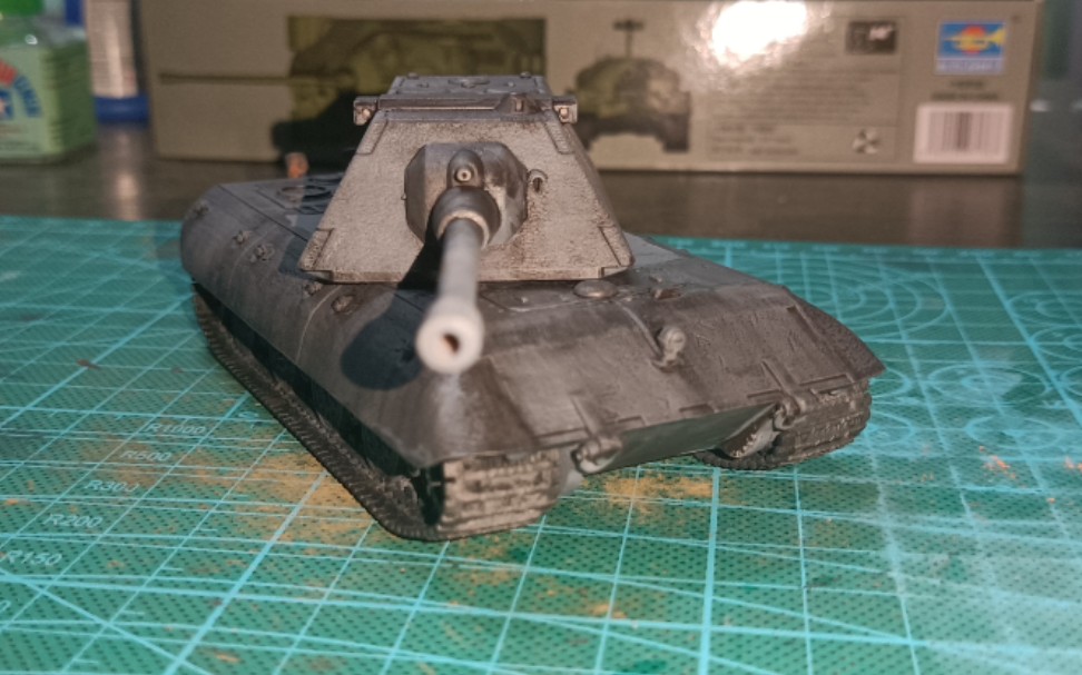 坦克世界德系重坦e100铁面游侠1/72模型代工