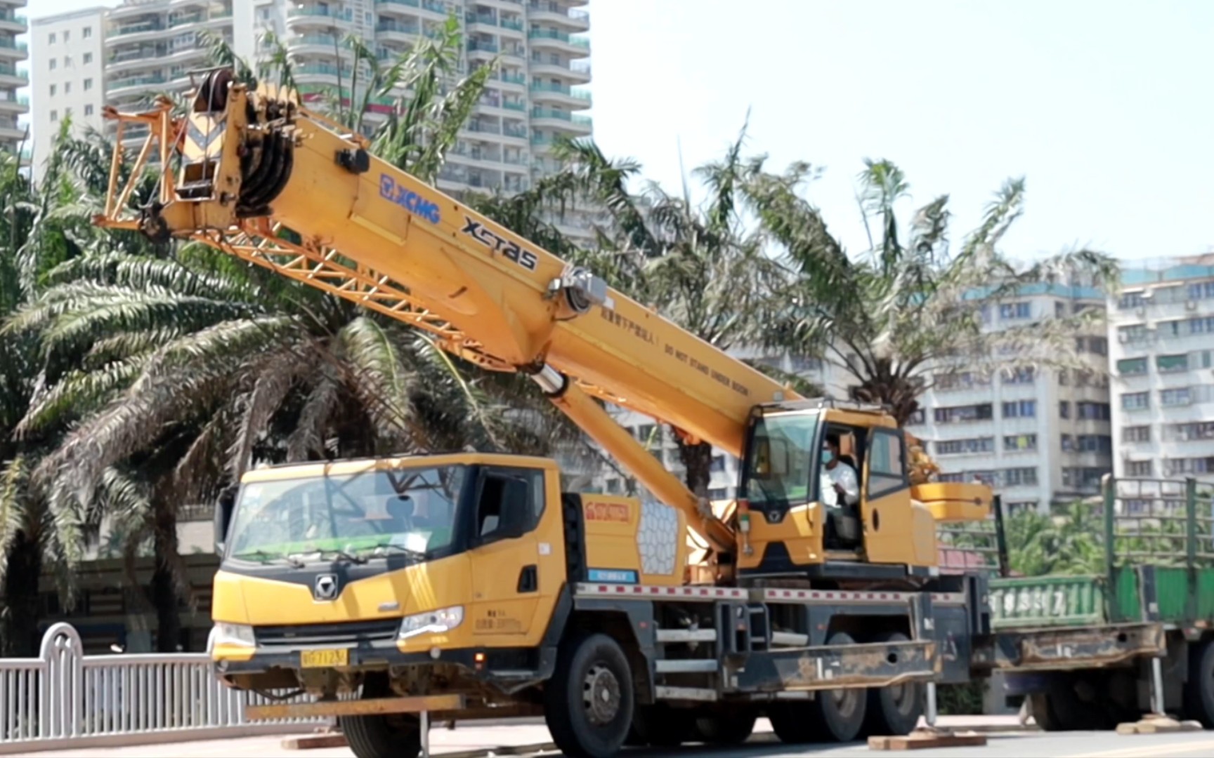 徐工xct25起重机工作前准备