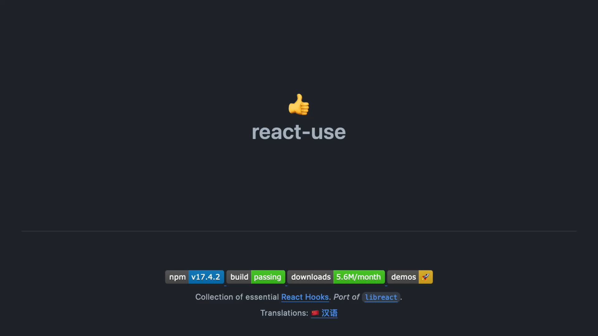 reactuse 一组基本的React Hooks集合哔哩哔哩bilibili