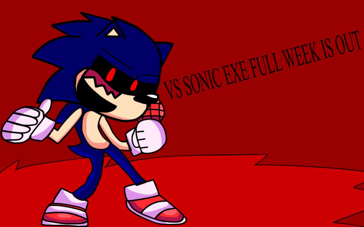 fnf模组 vs sonic exe redesign(fanmade)全流程 隐藏曲 