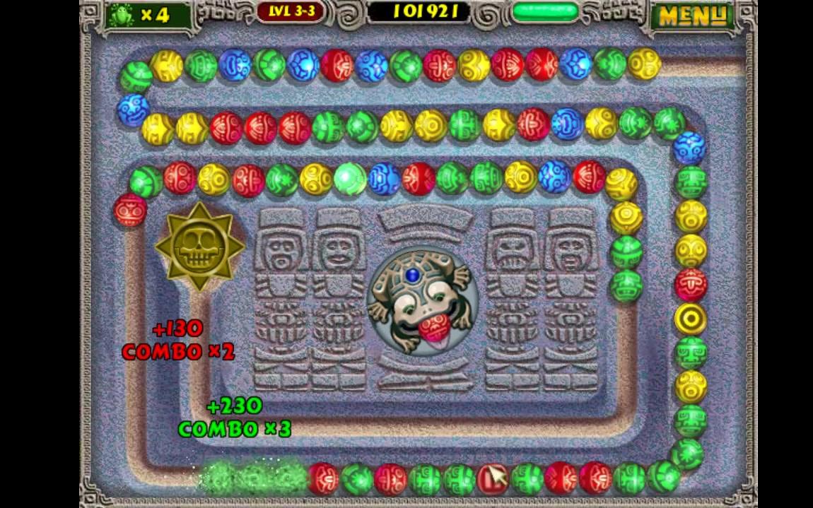 【童年游戏回顾之宝开】祖玛1