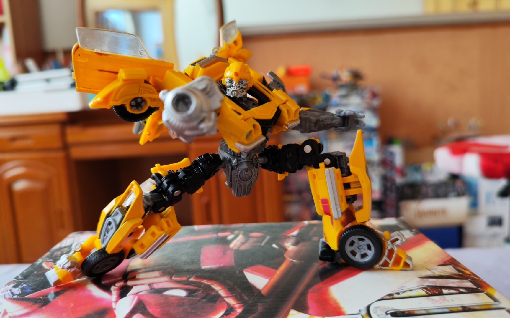 孩之宝ss大黄蜂套装ss27大黄蜂 老闲模玩