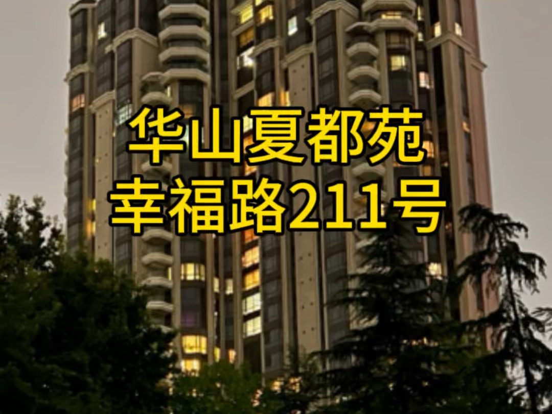 幸福路211号 华山夏都苑 209平方大三房#华山夏都苑#上海买房 #上海房产#大平层#柳哥看房哔哩哔哩bilibili