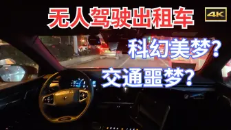 无人驾驶出租车高峰时段真实体验｜萝卜快跑来了，网约车司机要失业了吗？人工智能科幻美梦要实现了？