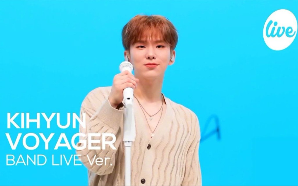 [图]MONSTA X刘基贤《VOYAGER》乐队Live视频公开！