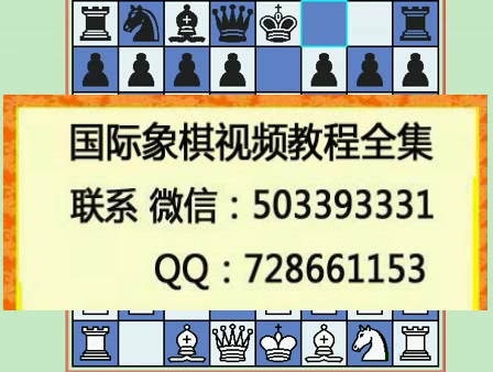 国际象棋新手入门视频教程标清哔哩哔哩bilibili