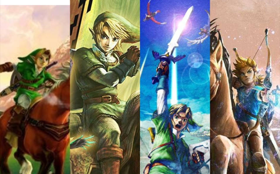 「shot in the dark」天剑&时笛&黄昏&野炊 四代林克燃向混剪_塞尔达