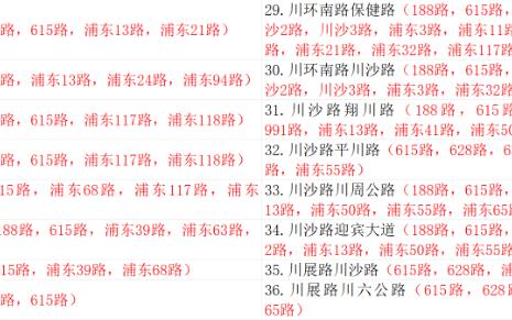 公交615路全程路线图图片