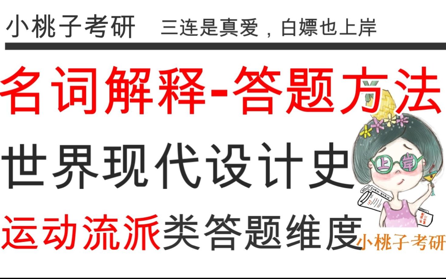 世界现代设计史【名词解释】答题方法,运动流派类答题维度讲解哔哩哔哩bilibili