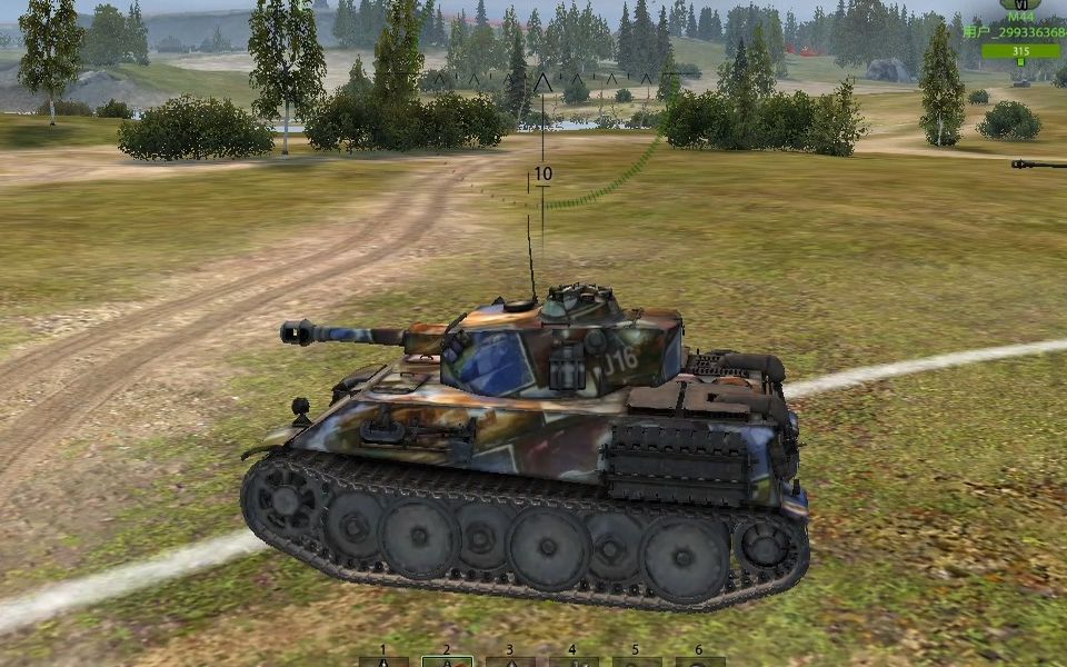 【坦克世界】d系六级特种轻坦vk2801 105l/28点打4.8k平局