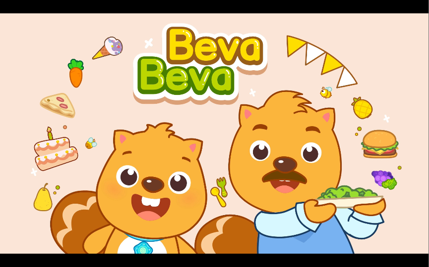 【贝瓦儿歌】好好吃饭!英文儿歌!b站育儿!