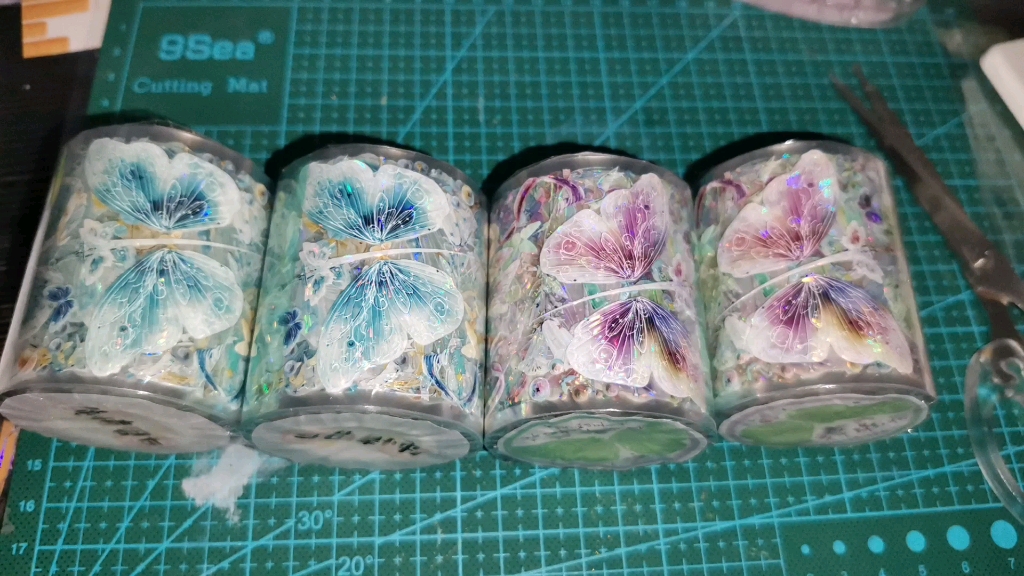 原价出两套碎星雪蝶,夜曳华蝶,绑1卷深夜鸢尾之约镭射