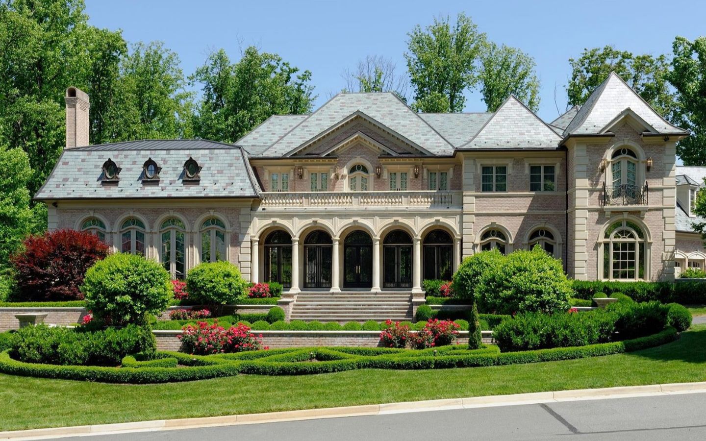 25 金碧辉煌的弗吉尼亚州庄园豪宅elegant mansion in mclean
