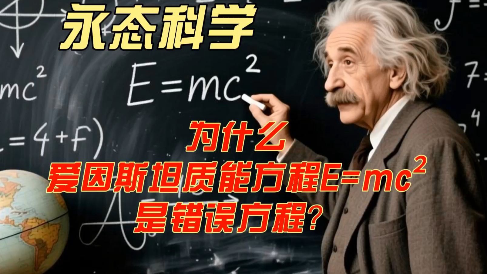 永态科学:为什么爱因斯坦质能方程e=mc²是错误方程?