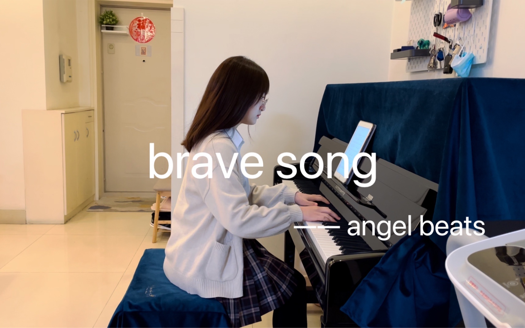 [图]【piano】《angel beats》 - brave song