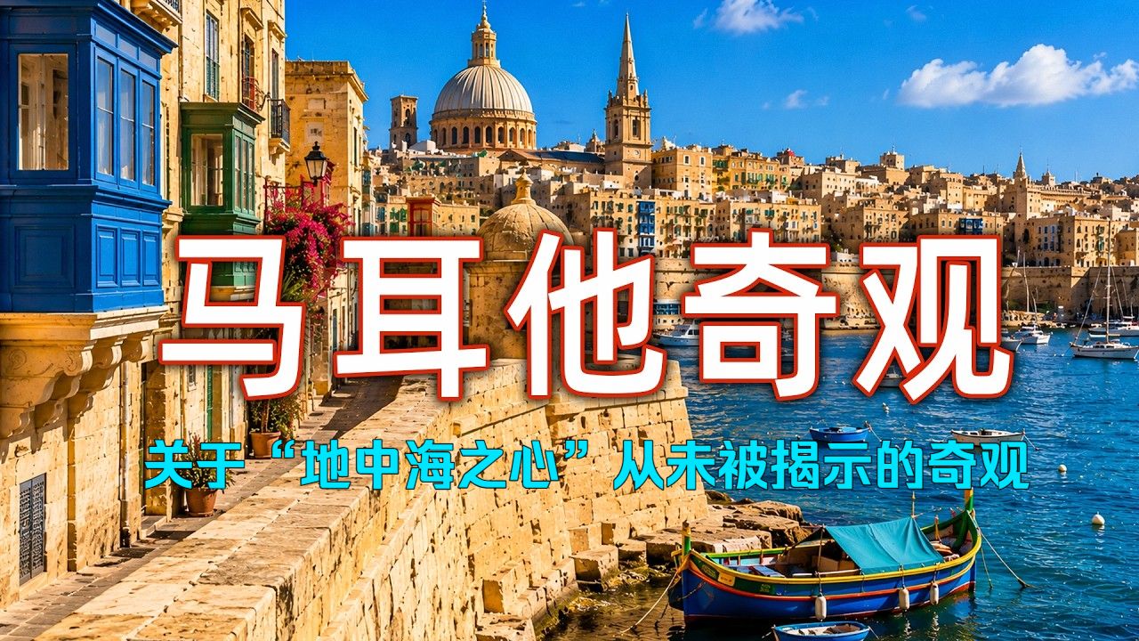 马耳他奇观 ｜ 关于“地中海之心”从未被揭示的奇观 ｜ 4K旅行视频 -- ? Unreal Atlas 异境制作发布出品