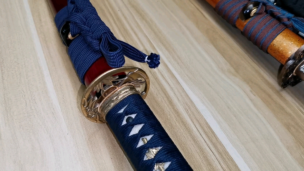 白泽堂螺钿鞘竹叶拵须弥打刀