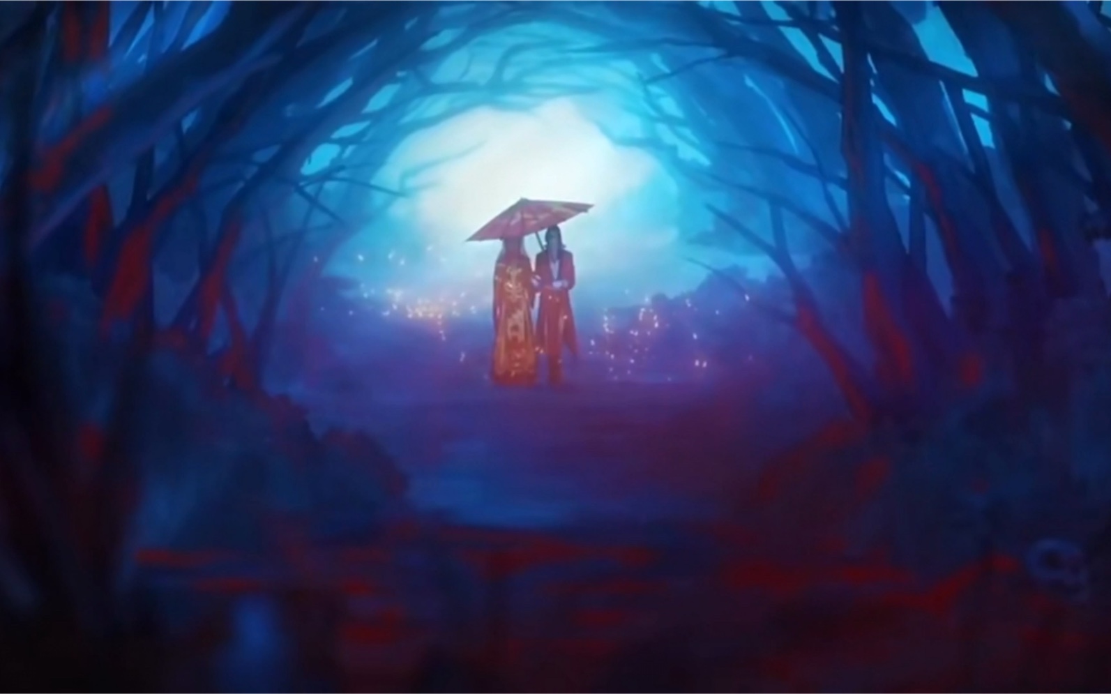 《天官赐福》谢怜花城,风光无限是你,低落尘埃也是你