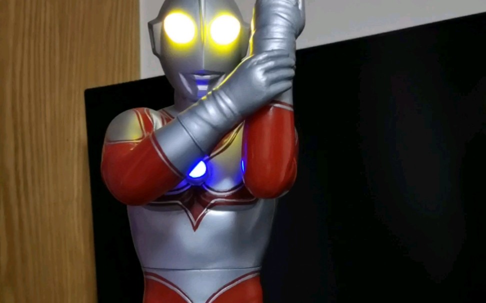 眼镜厂大胶 杰克奥特曼 发光发声改造 奥特曼软胶 pvc