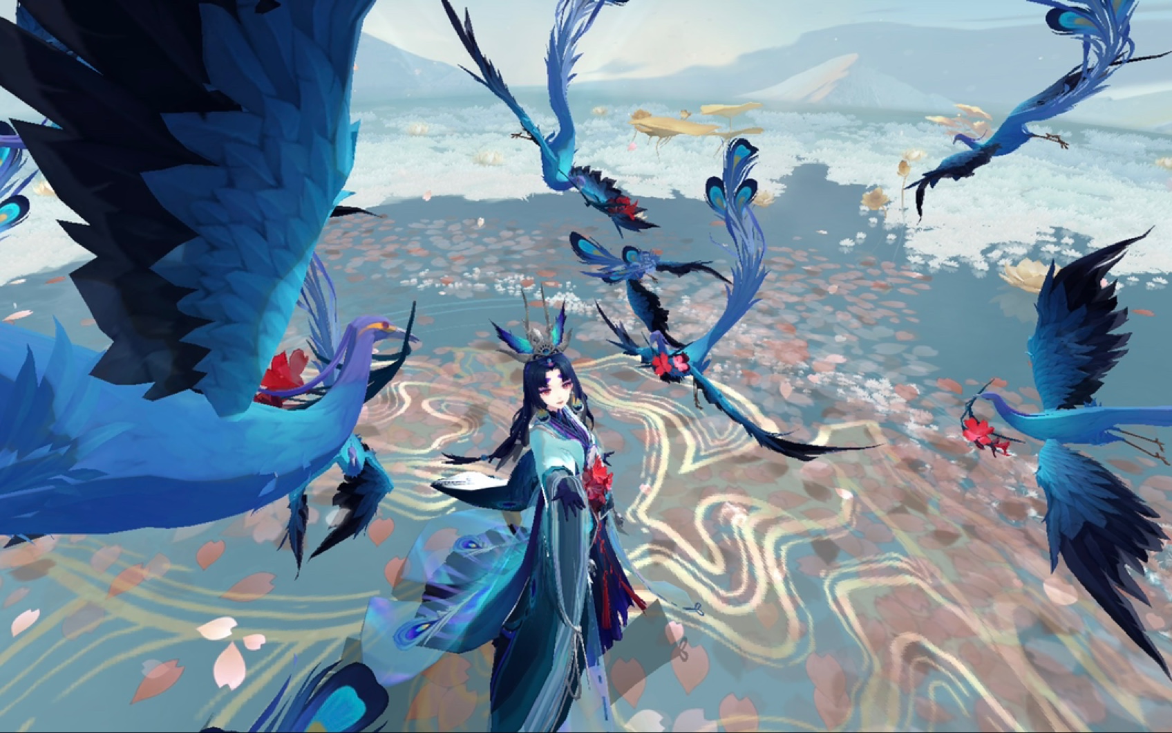 【阴阳师摄影】蓬莱之女-凤凰于飞-鸩