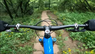 Скачать видео: 跟着我一口气撸完中梁山矿坑环线