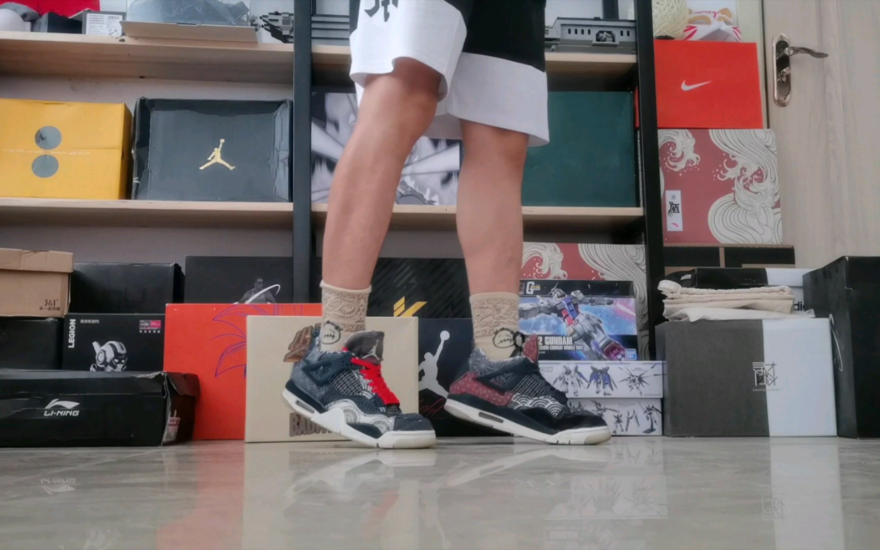 大二鞋狗会有什么鞋之aj4刺子绣