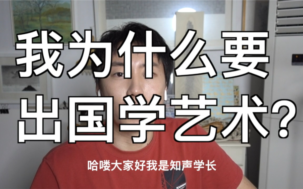 我为什么要出国学艺术?从国内的艺术教育和国外的艺术来谈谈我的感受哔哩哔哩bilibili