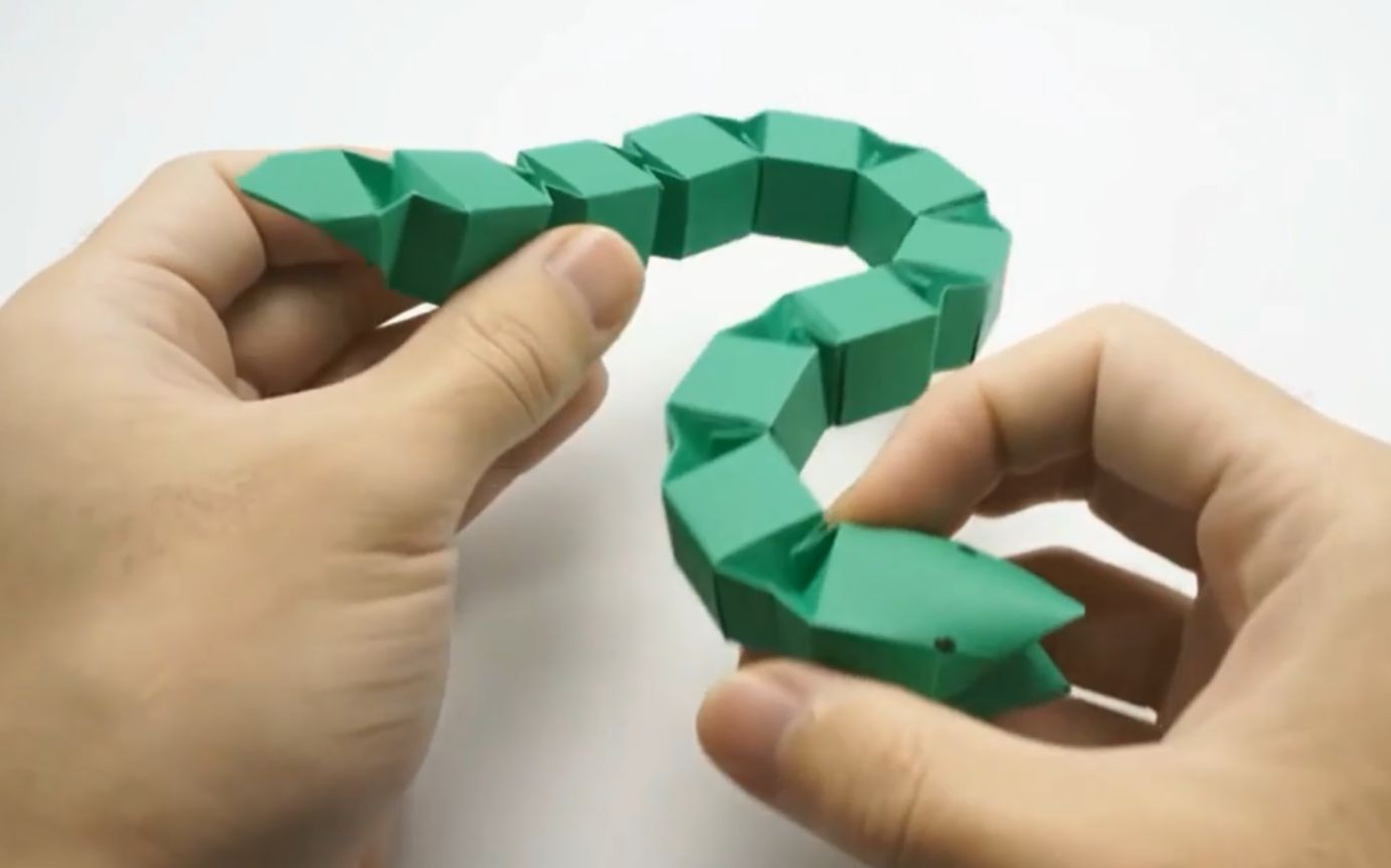 纸蛇的制作方法 手工图片