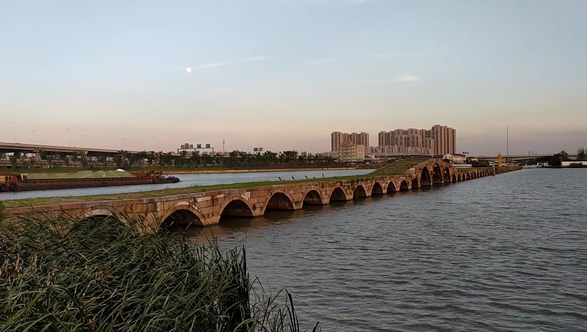 中国十大古桥之一京杭大运河上唯一的古桥