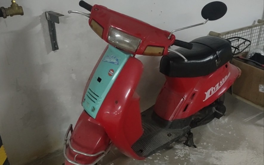 【大学生の逼车】30年前的新大洲50二冲程踏板 冷启动&简单展示