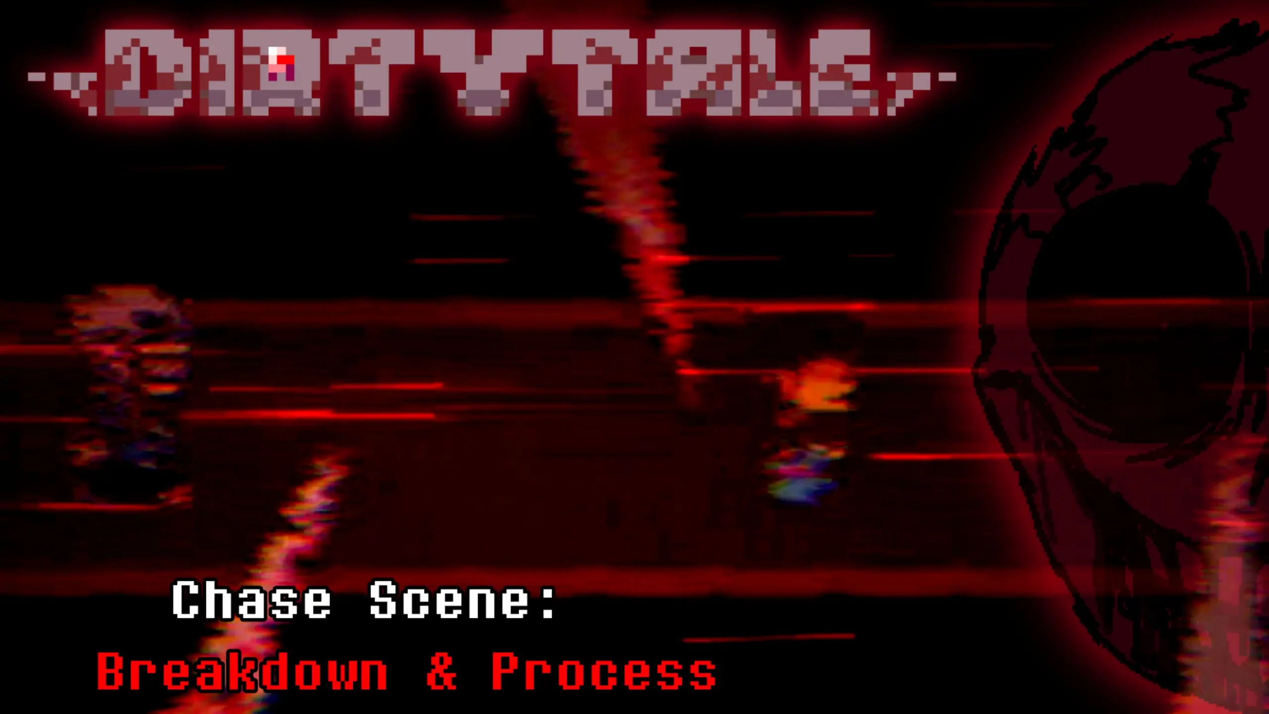 (光敏预警)[Dirtytale/秽事腥传]Chase Scene: Breakdown & Process/追逐战流程(Animation ...