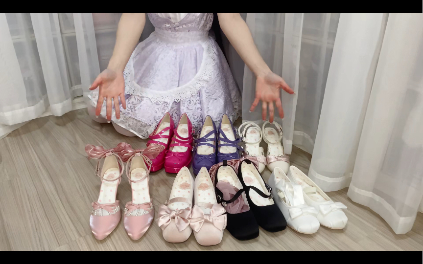 女仆日常穿什么鞋?【白茶入梦lolita鞋开箱】