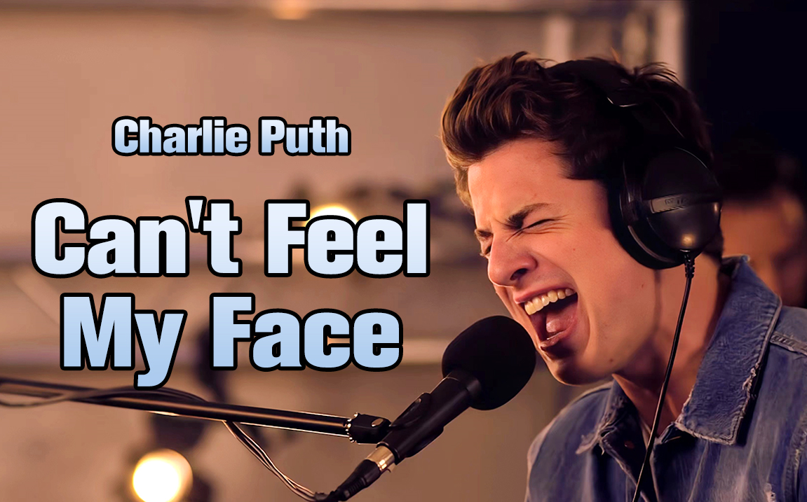 [图]猹子翻盆-Can't Feel My Face现场 Charlie Puth