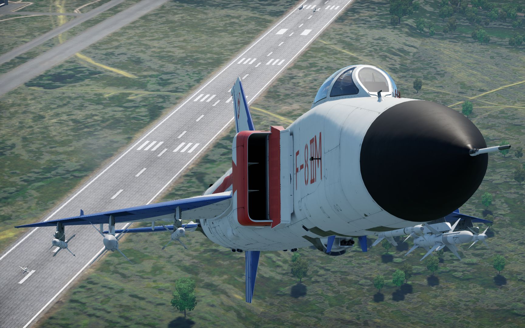 【war thunder】4 近 2 中 -歼8ii(还是没人头吃)_战争雷霆