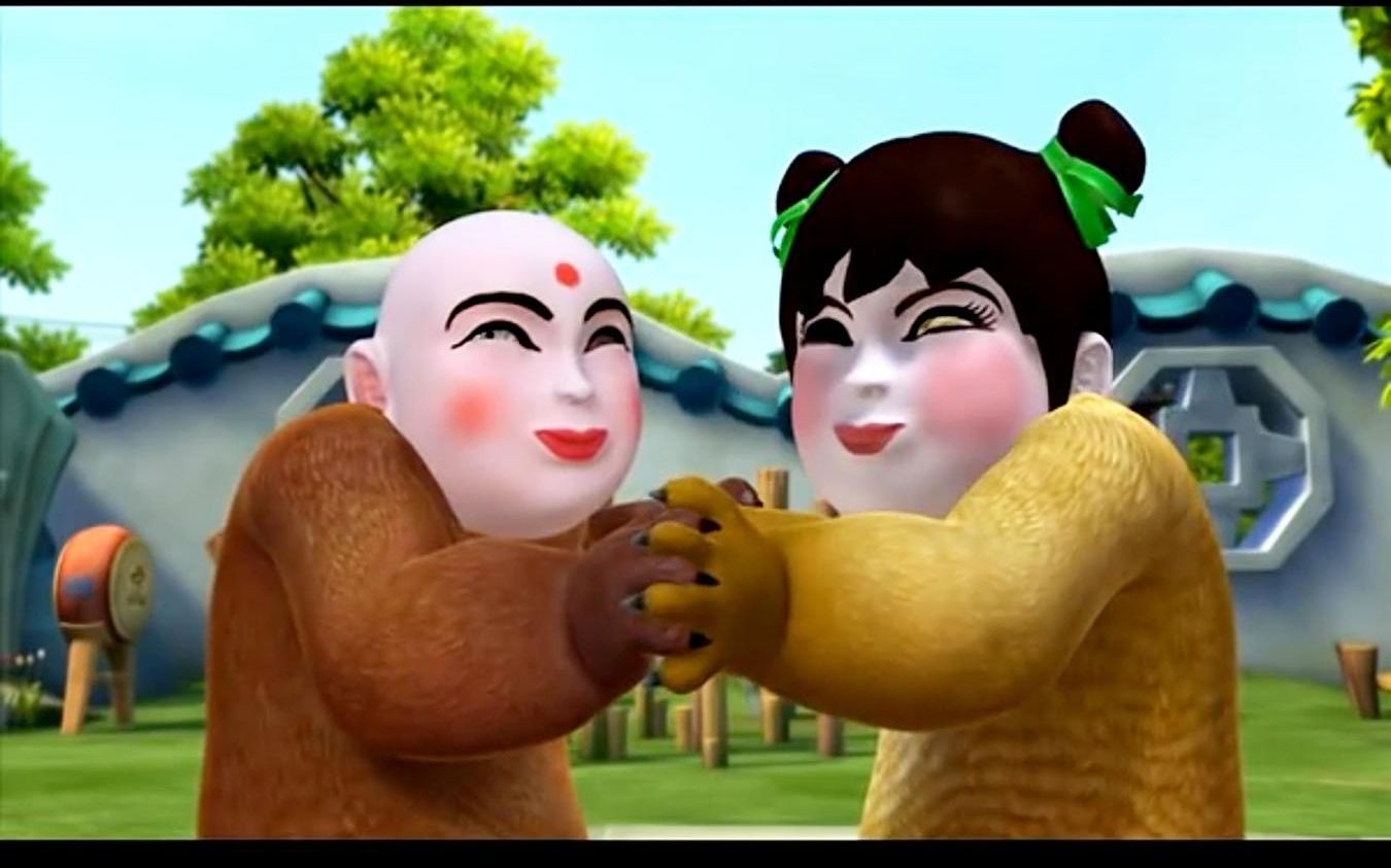 为了翠花,熊二直接把好大哥打成了脑震荡!