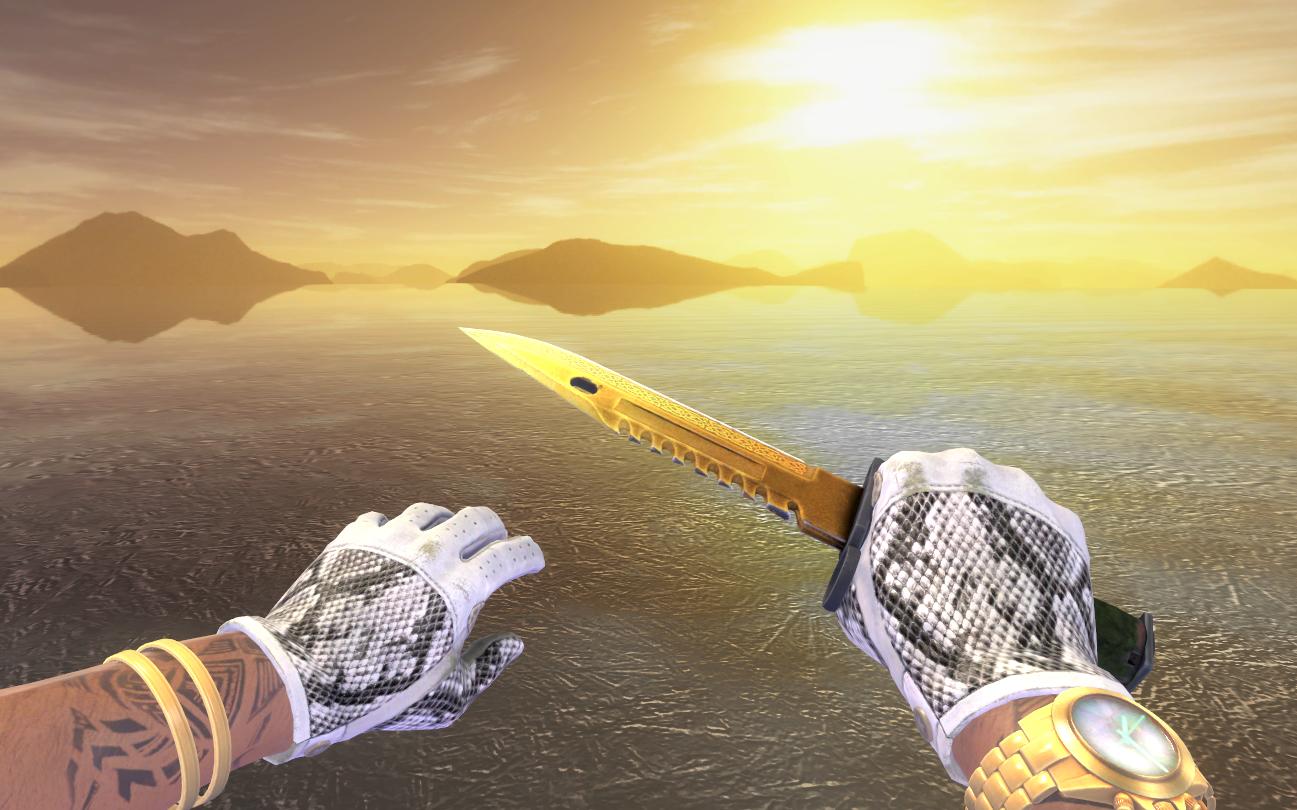 csgo王蛇手套搭配_csgo