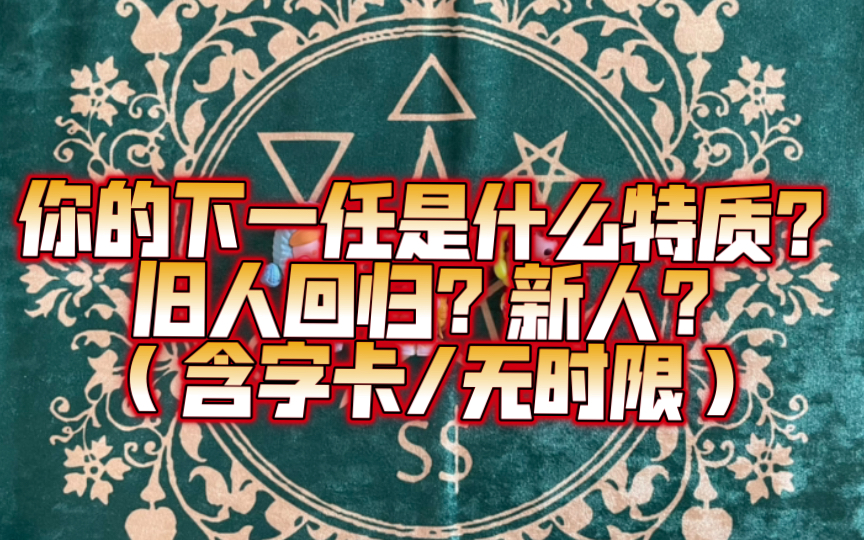 【仙童tarot】你的下一任特质?下一任是谁?有什么建议?(含字卡/无时限/前任攻略?)哔哩哔哩bilibili