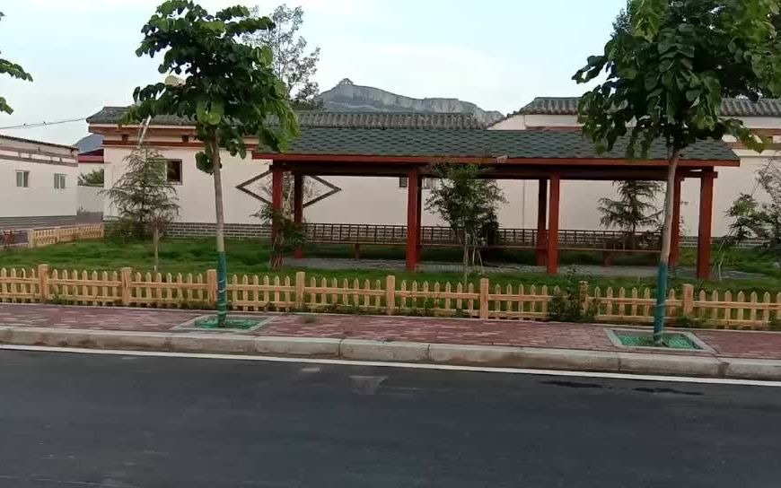 淇县北山门口村游园 河南省美丽乡村